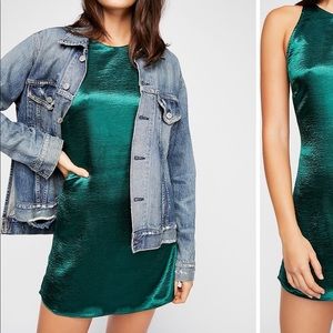 Free People After Hours Mini Slip Dress